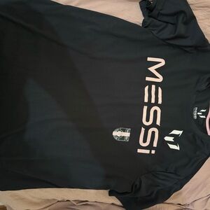 Black Messi Graphic T-Shirt